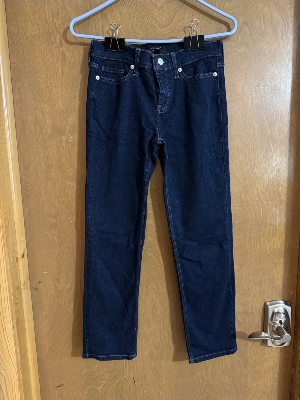 Banana Republic Women's Dark Indigo slim Mid-riseJeans